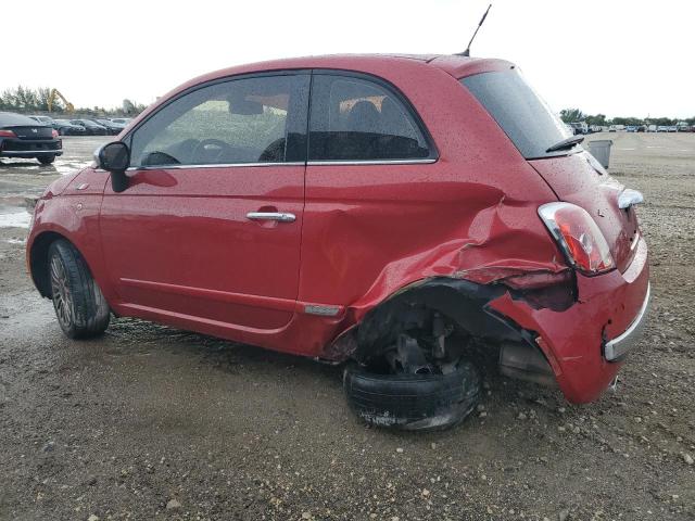 Hatchbacks FIAT 500 2012 Czerwony