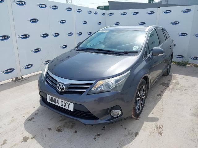2014 TOYOTA AVENSIS IC for sale at Copart BRISTOL