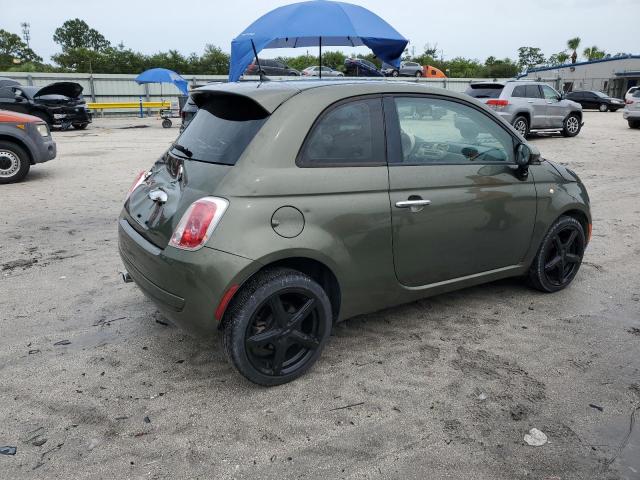 Hatchbacks FIAT 500 2013 Zielony