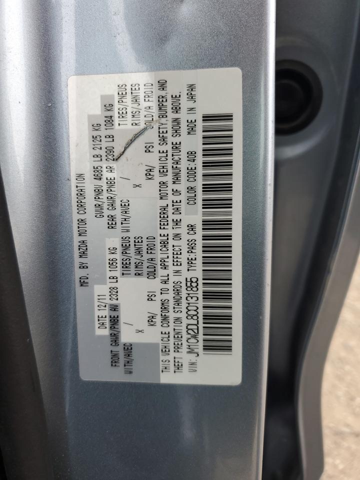 2012 Mazda 5 VIN: JM1CW2DL8C0131855 Lot: 61757365