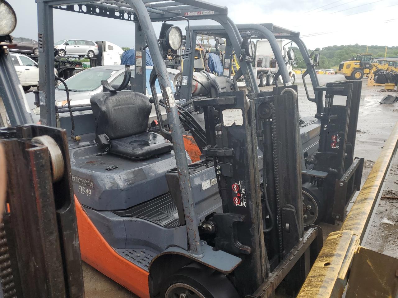 2014 Toyota 8Fgcu20 Forklift на продаже в Lebanon, TN - Minor Dent/Scratches