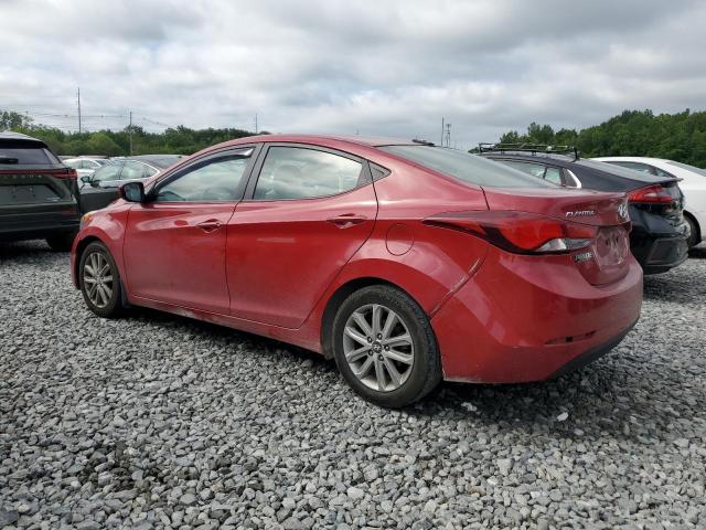  HYUNDAI ELANTRA 2016 Красный