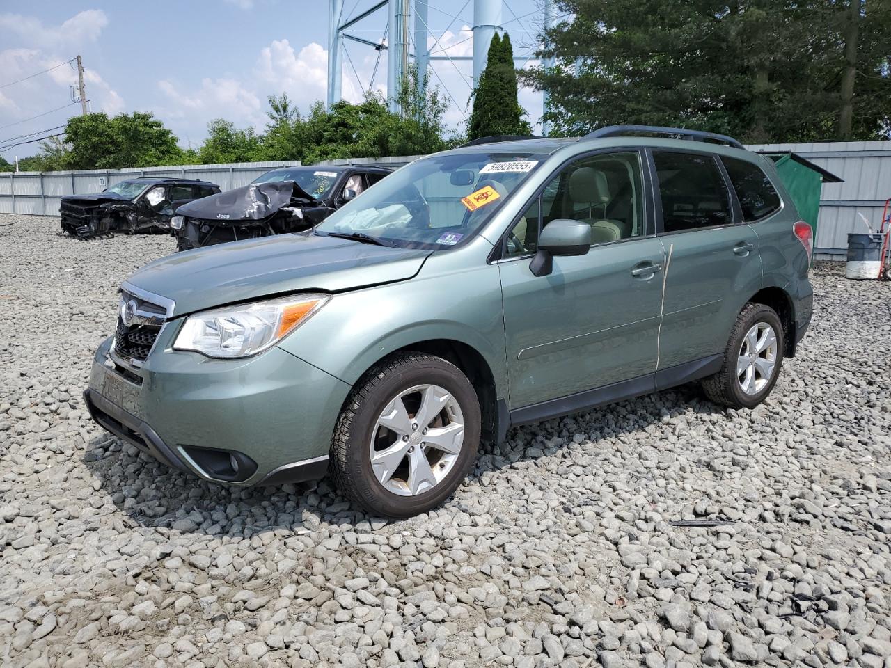 2015 Subaru Forester 2.5I Limited de vânzare în Windsor, NJ - Front End