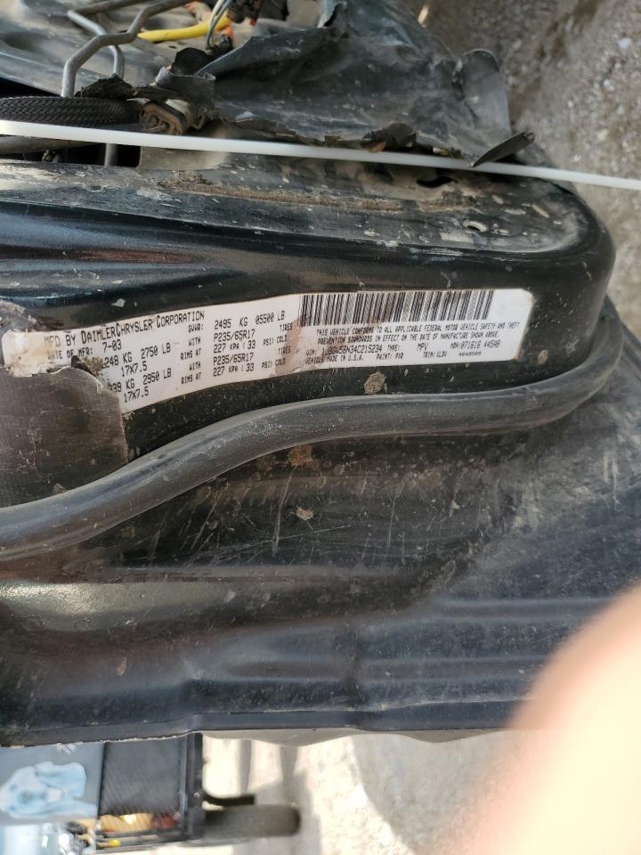 JEEP GRAND CHER 2004 VIN 1J8GW58N34C215234 фото 12