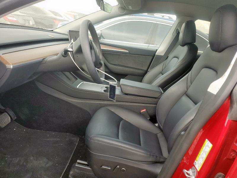  TESLA MODEL Y 2023 Czerwony