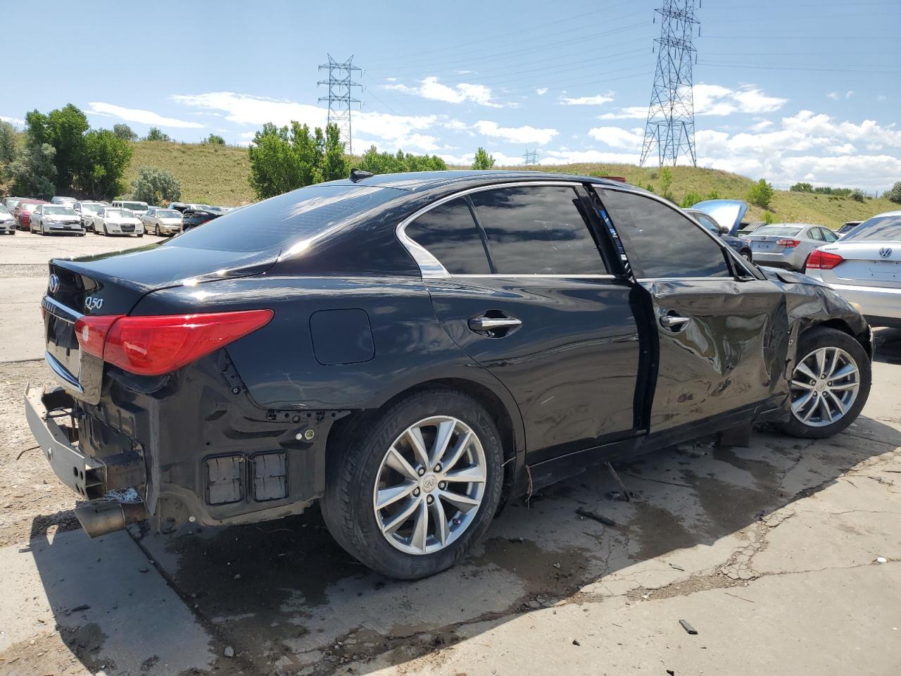 2014 Infiniti Q50 Base VIN: JN1BV7AR1EM695592 Lot: 59426805