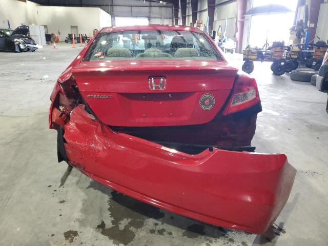  HONDA CIVIC 2012 Czerwony