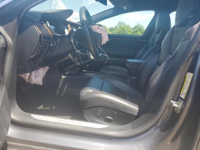  TESLA MODEL S 2018 Granatowy
