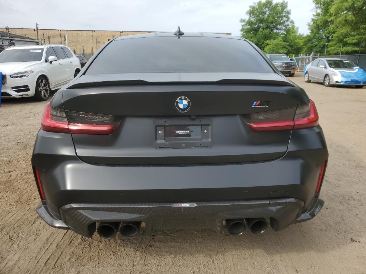 2022 BMW M3 Competition VIN: WBS33AY05NFL73532 Lot: 58490555
