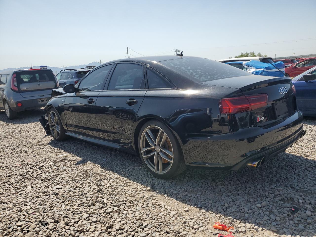2016 Audi S6 Premium Plus black sedan gas WAUF2AFC9GN081585 photo #3