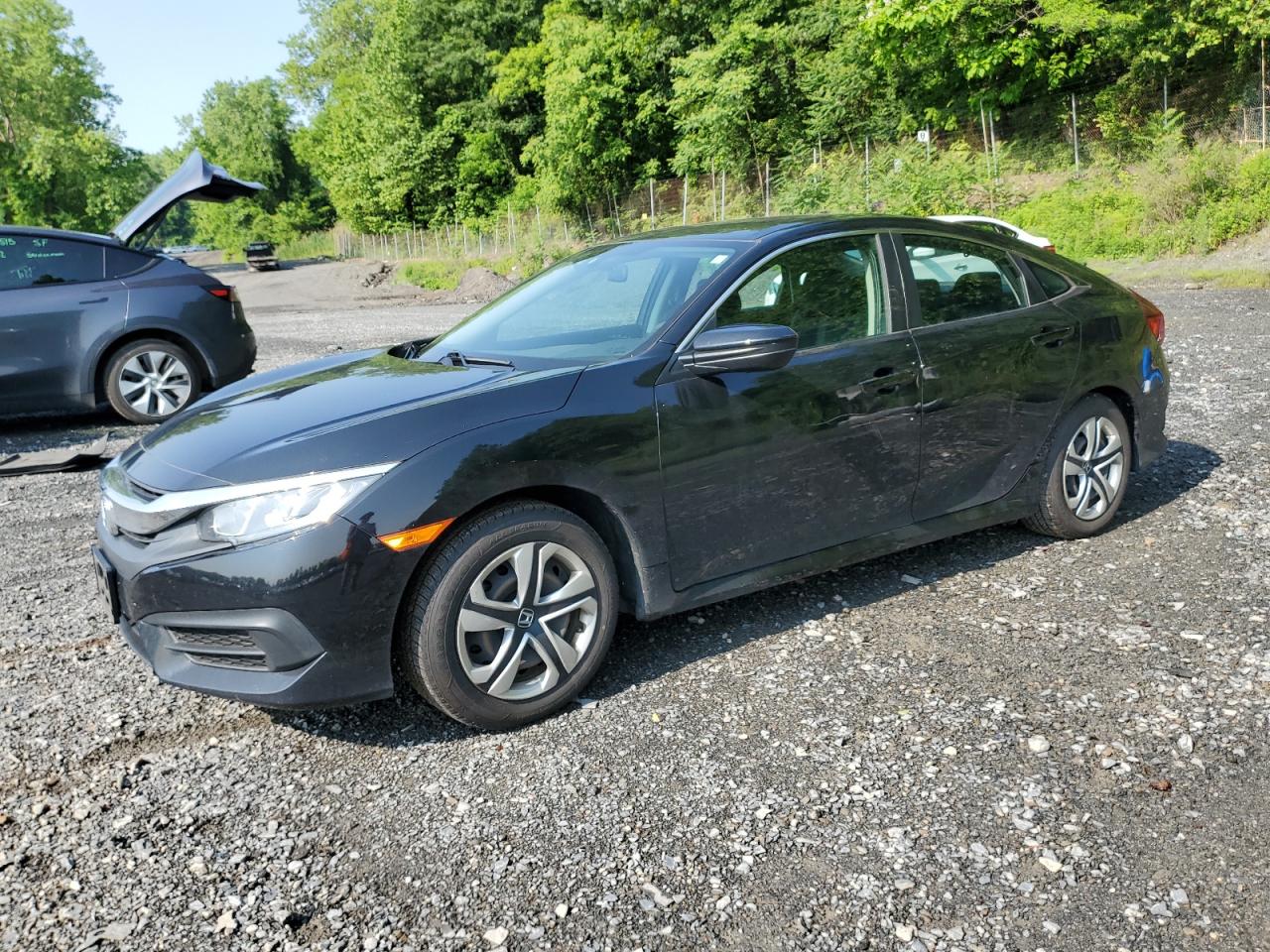 2016 Honda Civic Lx იყიდება Marlboro-ში, NY - Side