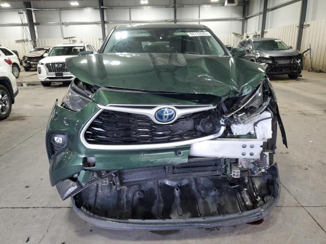  TOYOTA HIGHLANDER 2023 Зеленый