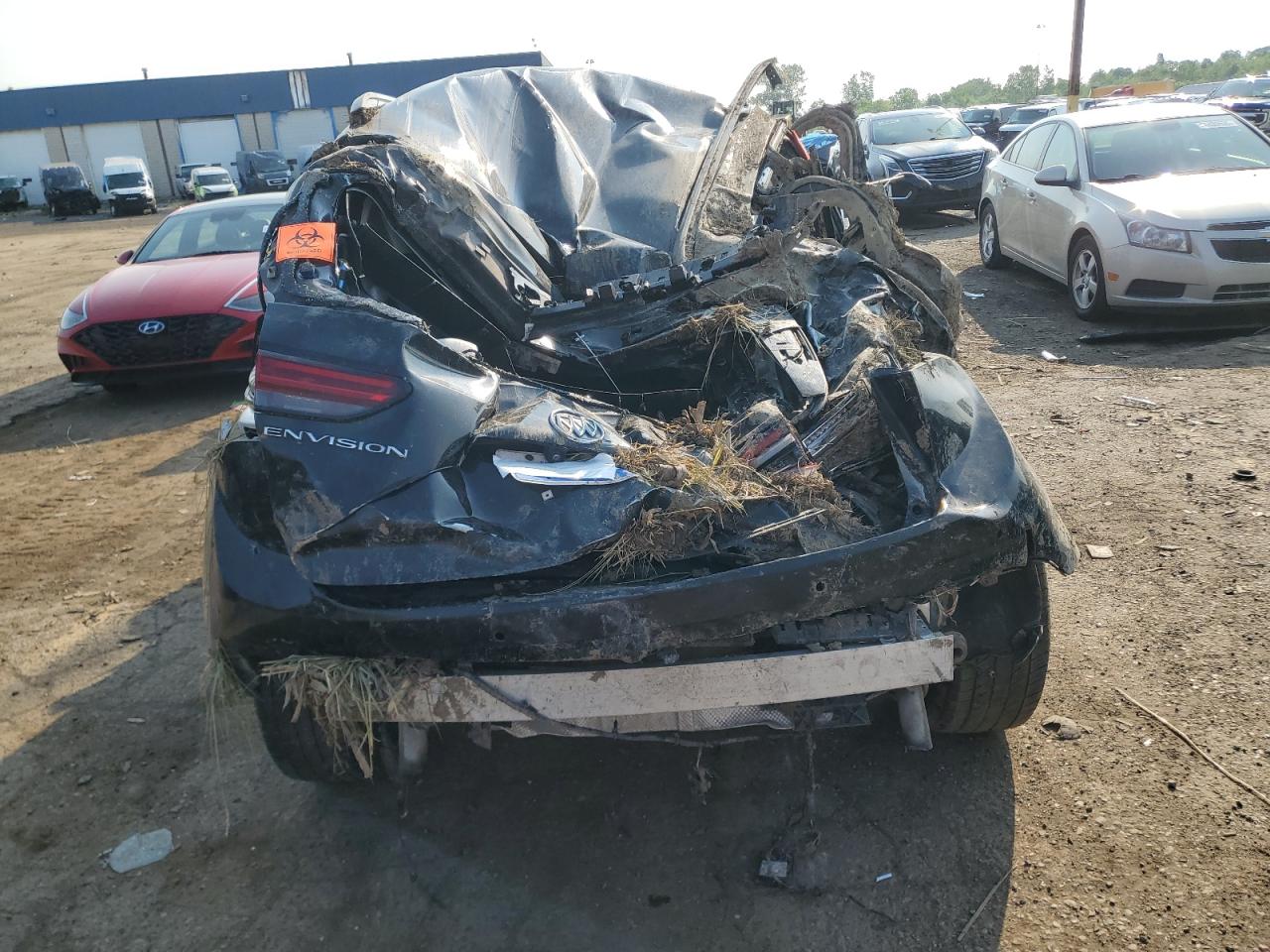 2022 Buick Envision Preferred VIN: LRBAZLR48ND061287 Lot: 60346795