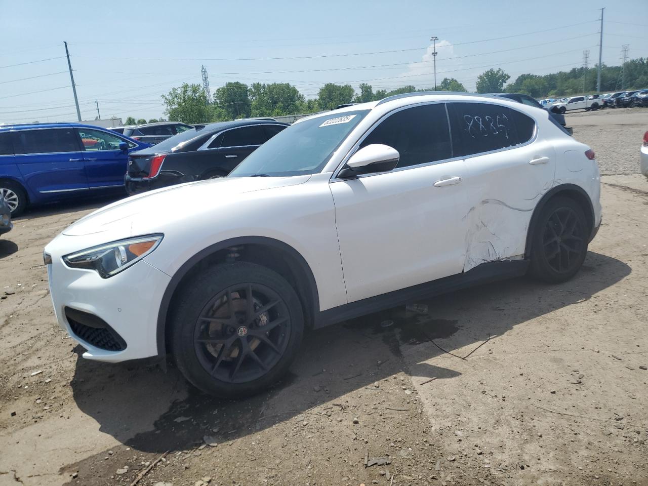 2018 Alfa Romeo Stelvio Ti VIN: ZASFAKBN3J7B78884 Lot: 62222635