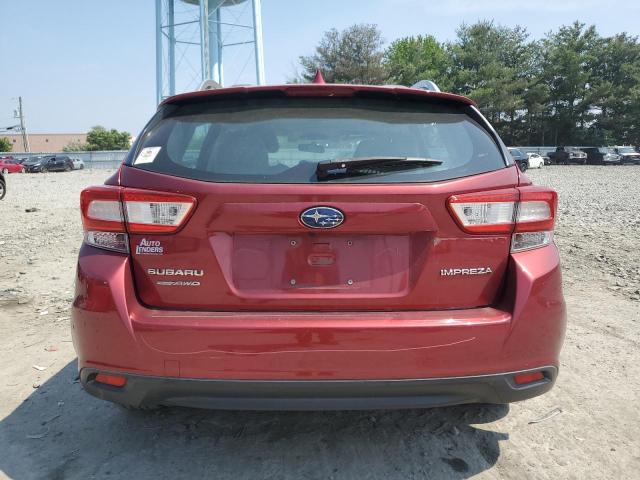  SUBARU IMPREZA 2019 Красный