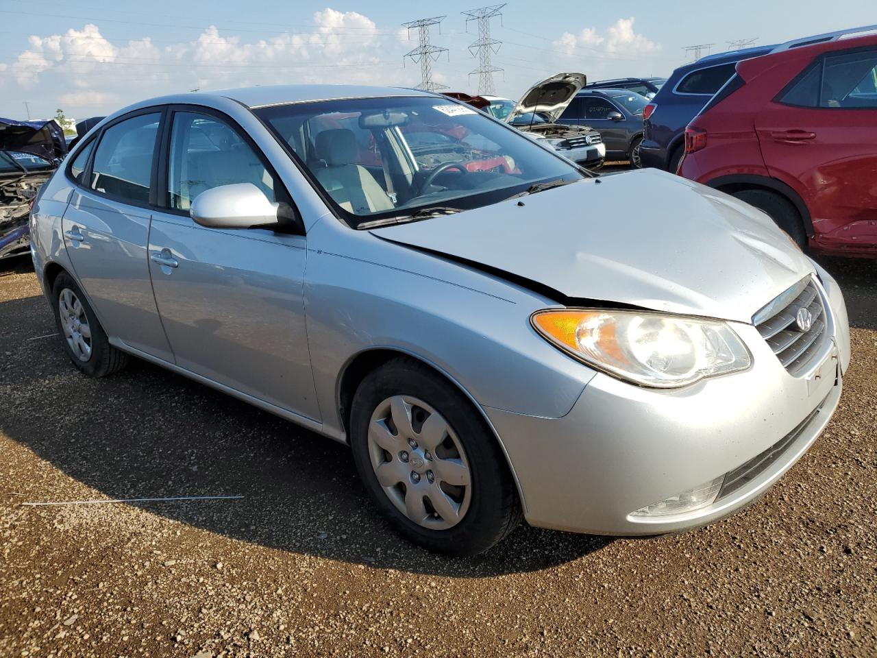 HYUNDAI ELANTRA 2009 VIN KMHDU46D19U589195 photo 4
