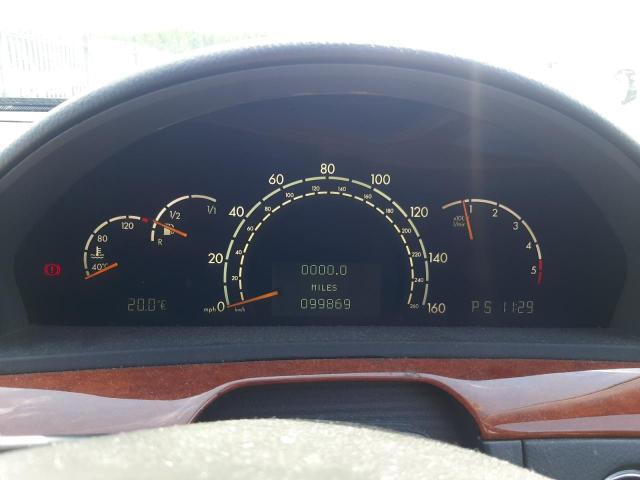 2002 MERCEDES BENZ S320 CDI A