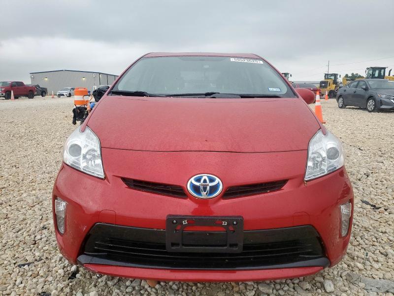  TOYOTA PRIUS 2015 Red