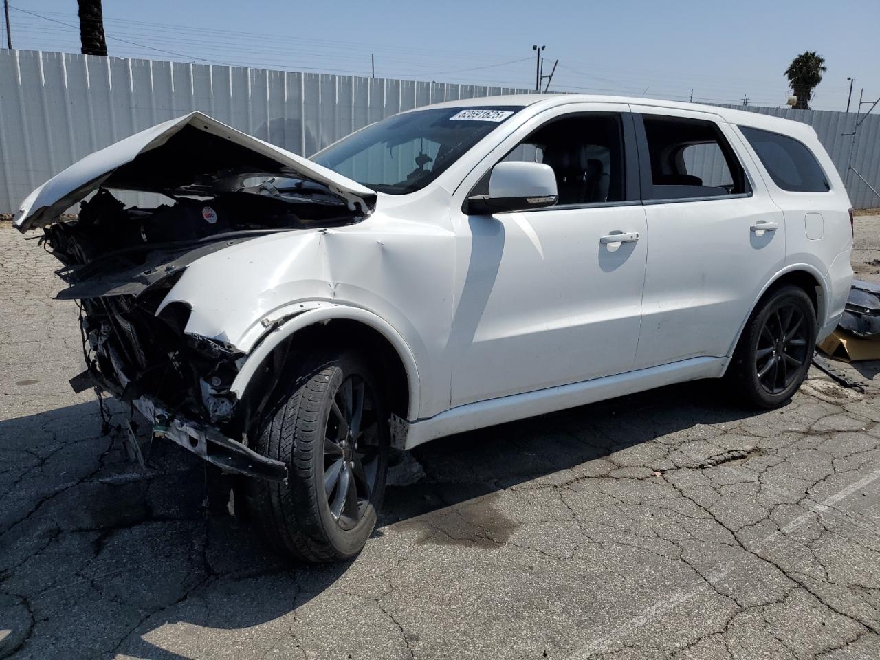 2017 Dodge Durango Gt white suv flexible 1C4RDHDG8HC870087 photo #1