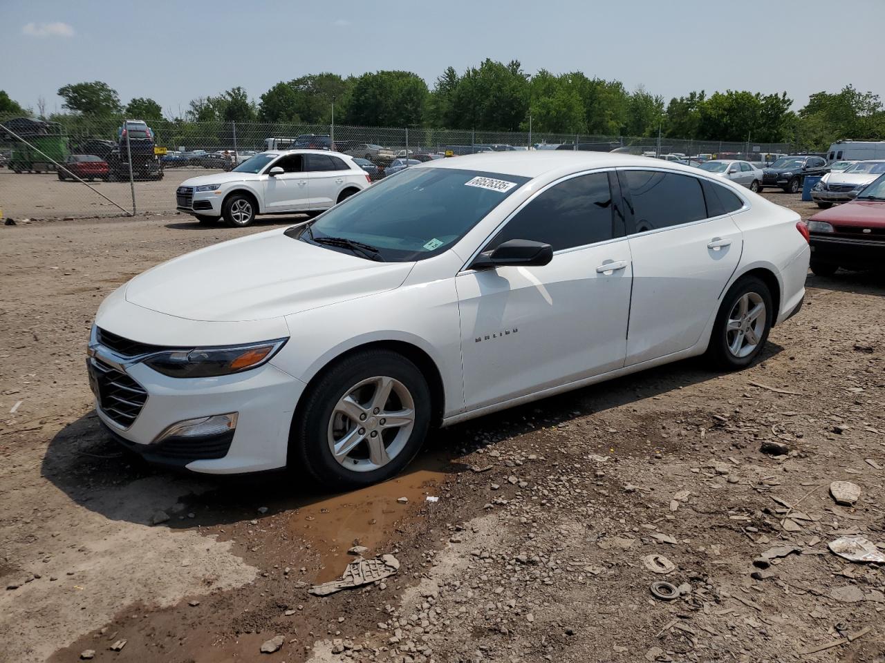 2020 Chevrolet Malibu Ls იყიდება Chalfont-ში, PA - Undercarriage