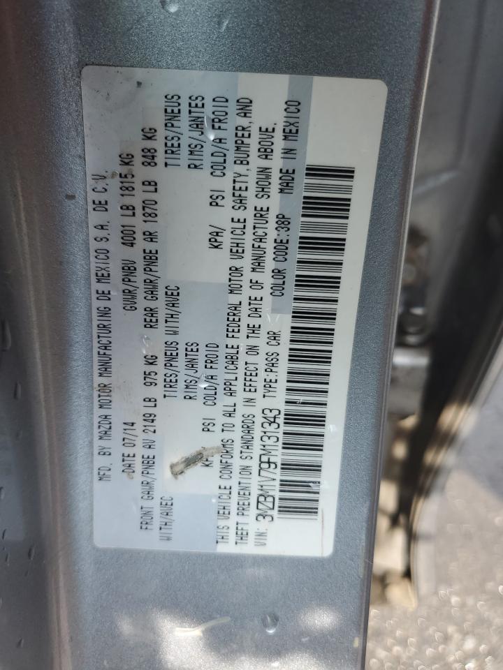 2015 Mazda 3 Touring VIN: 3MZBM1V79FM131343 Lot: 61632485