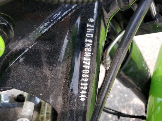 undisplay HARLEY-DAVIDSON FL 2015 Зеленый