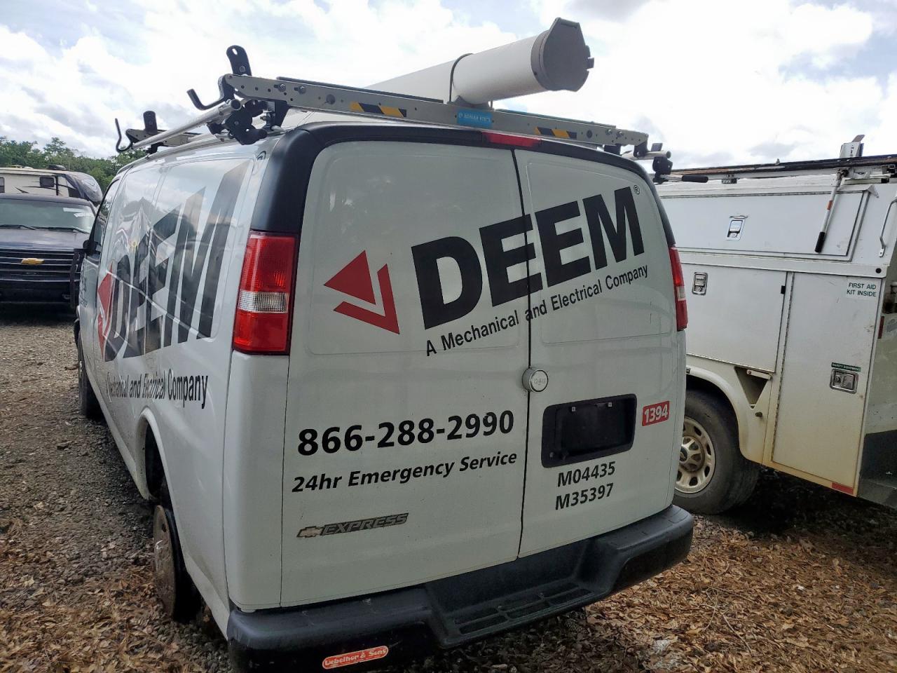 2019 Chevrolet Express G2500 VIN: 1GCWGAFP4K1367111 Lot: 60326115