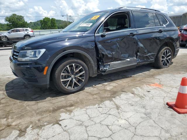  VOLKSWAGEN TIGUAN 2021 Черный