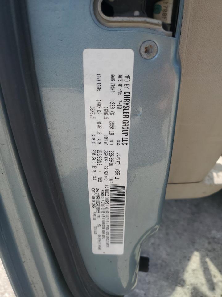 2010 Chrysler Town & Country Touring Plus VIN: 2A4RR8D19AR398096 Lot: 62332725