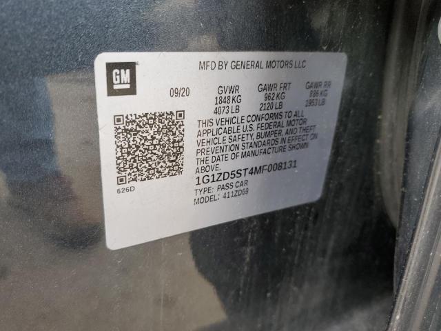 2021 CHEVROLET MALIBU LT  