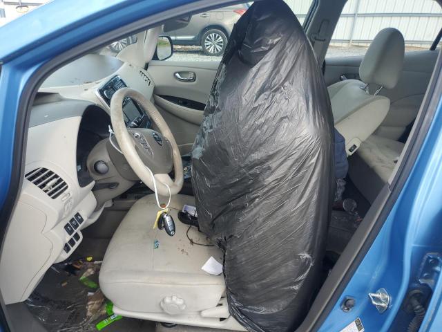 Хэтчбеки NISSAN LEAF 2012 Синий
