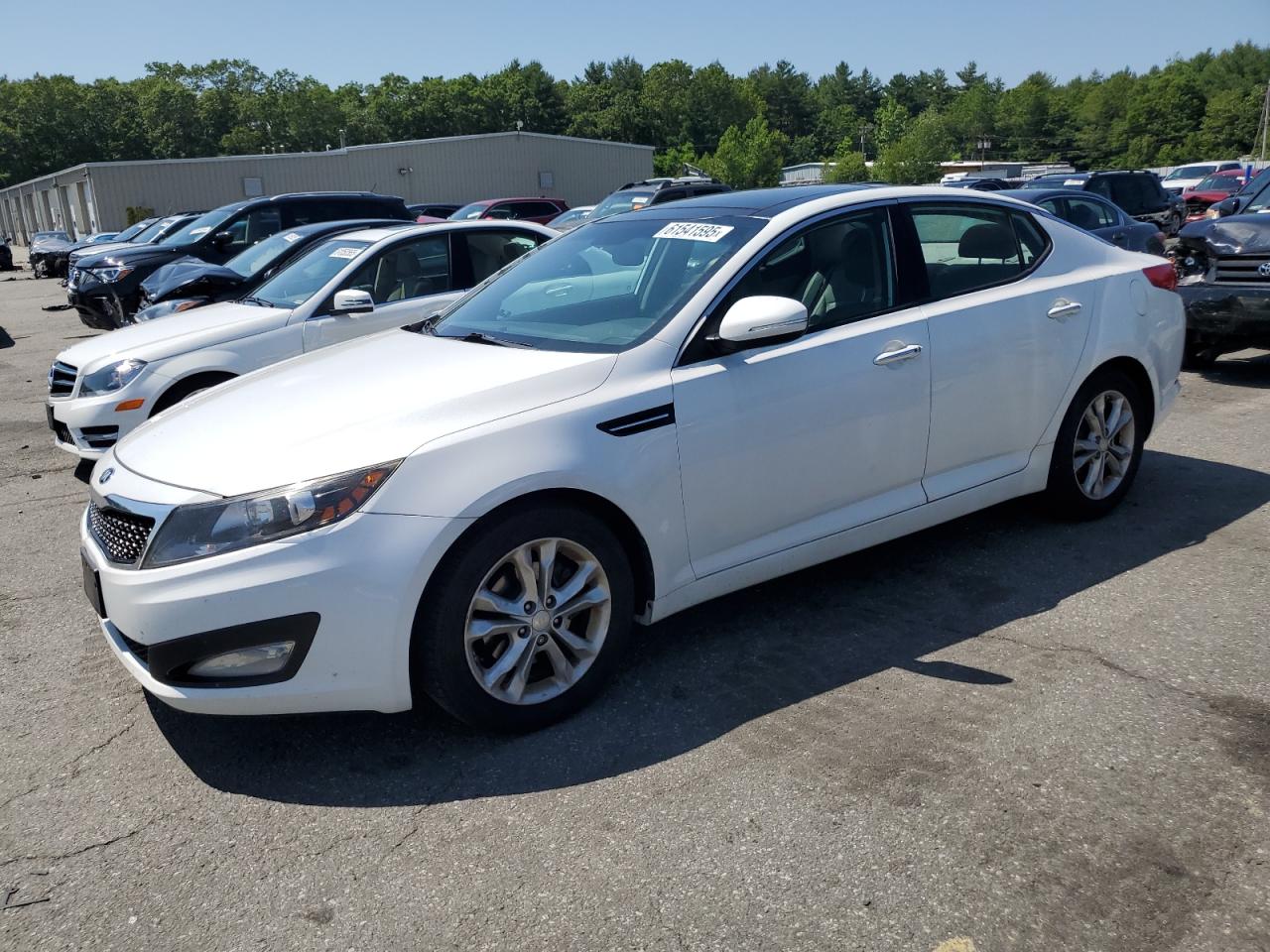 2013 Kia Optima Ex for Sale in Exeter, RI - Side