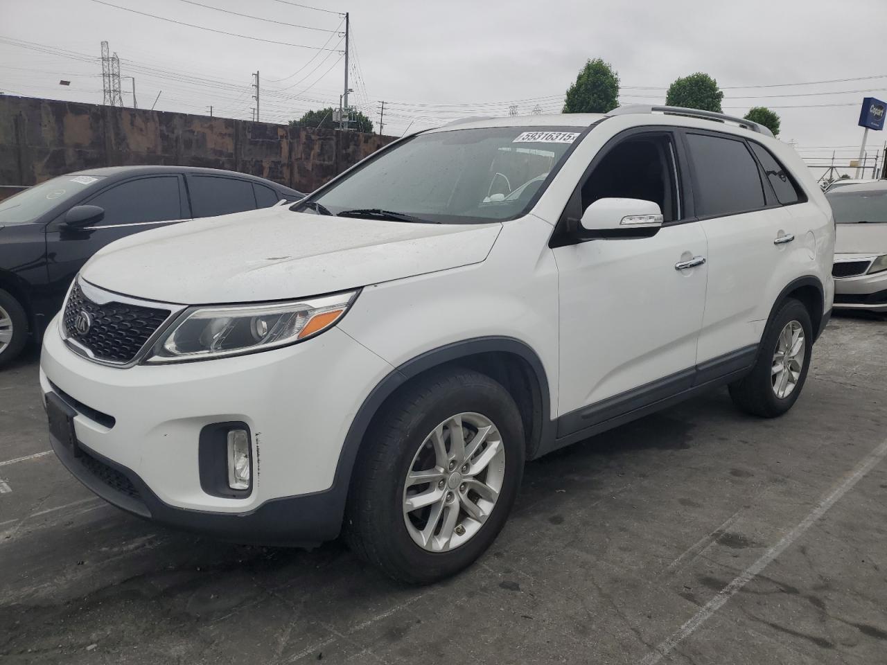 2015 Kia Sorento Lx იყიდება Wilmington-ში, CA - Vandalism