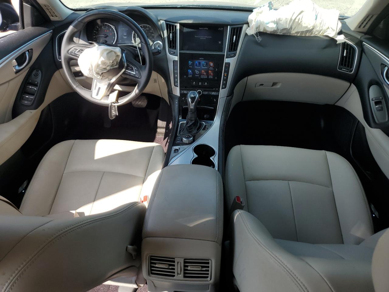 2021 Infiniti Q50 Luxe VIN: JN1EV7BP5MM707123 Lot: 59874785