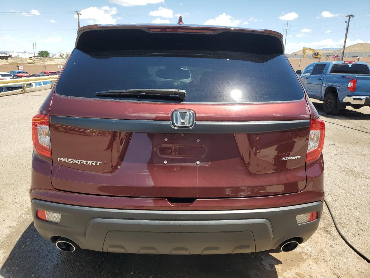 2019 Honda Passport Sport VIN: 5FNYF7H29KB006240 Lot: 59404805