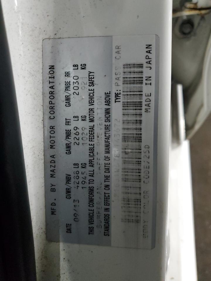 2014 Mazda 6 Grand Touring VIN: JM1GJ1W67E1143672 Lot: 61068665