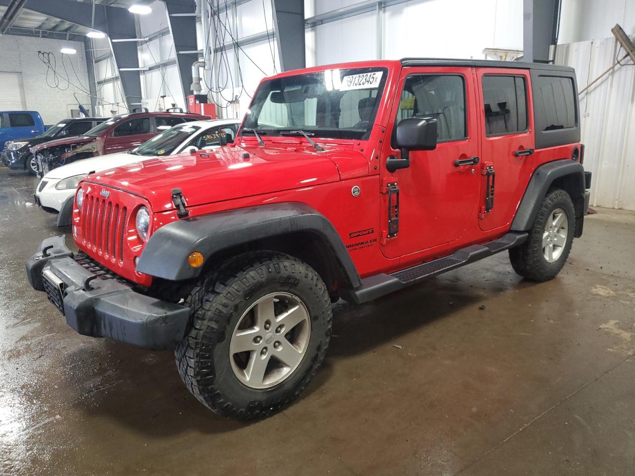 2017 Jeep Wrangler Unlimited Sport للبيع في Ham Lake، MN - Side