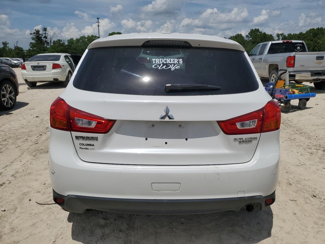 2017 Mitsubishi Outlander Sport Es VIN: JA4AP3AU5HZ005196 Lot: 62052295