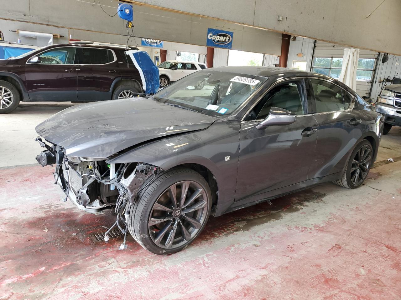 2021 Lexus Is 350 F Sport en Venta en Angola, NY - Front End