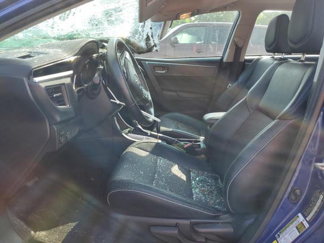Sedans TOYOTA COROLLA 2015 Blue