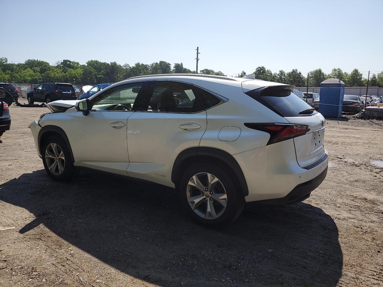 2017 Lexus Nx 300H white null hybrid JTJBARBZ9H2071264 photo #3