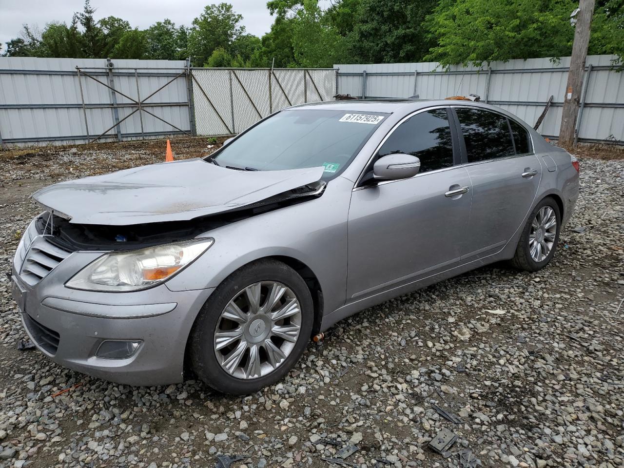 2009 Hyundai Genesis 3.8L na sprzedaż w Windsor, NJ - Frame Damage