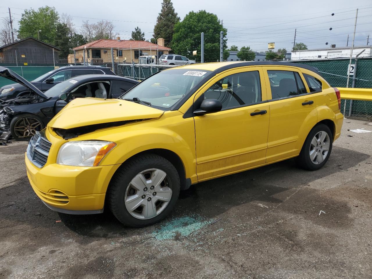 2007 Dodge Caliber Sxt იყიდება Denver-ში, CO - Front End