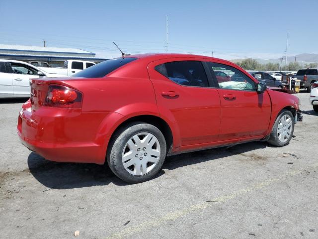  DODGE AVENGER 2014 Красный