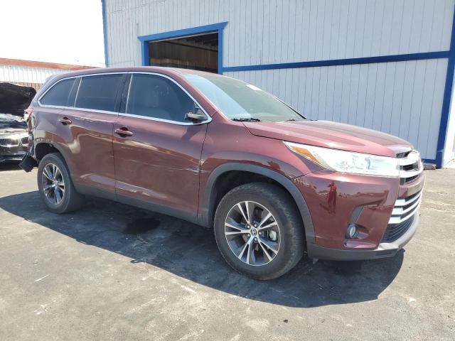  TOYOTA HIGHLANDER 2019 Бордовый