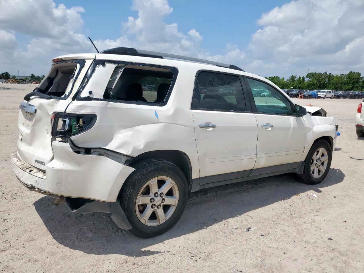 2013 GMC Acadia Sle white suv gas 1GKKVPEDXDJ200094 photo #4