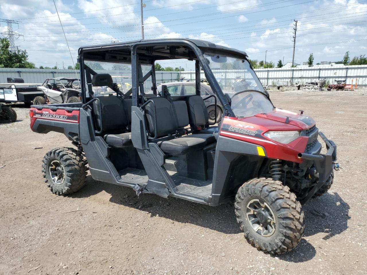 2019 Polaris Ranger Crew Xp 1000 Eps იყიდება Elgin-ში, IL - Undercarriage