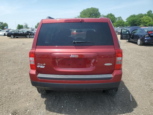 Parquets JEEP PATRIOT 2015 Czerwony