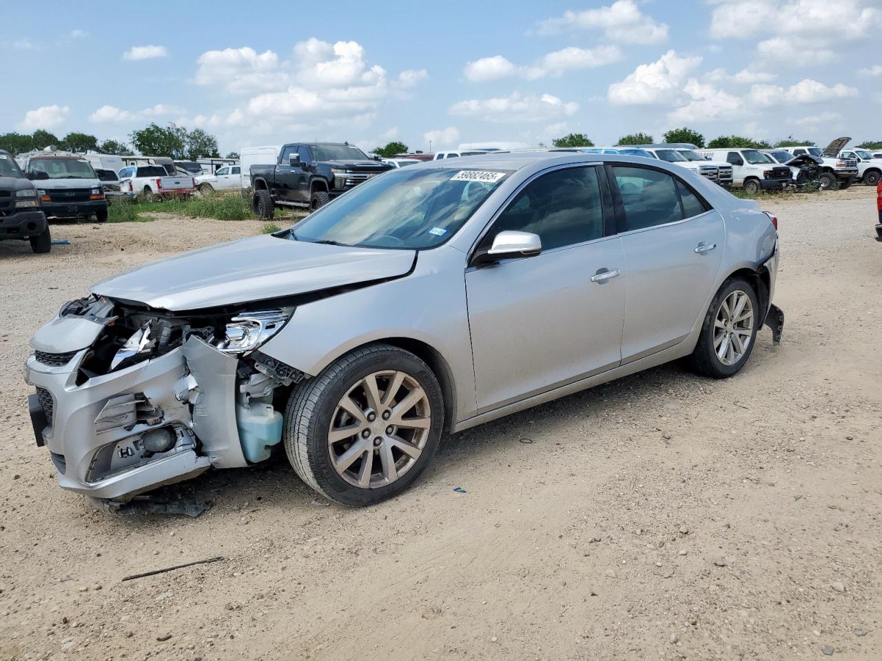 2014 Chevrolet Malibu Ltz за продажба в San Antonio, TX - Front End