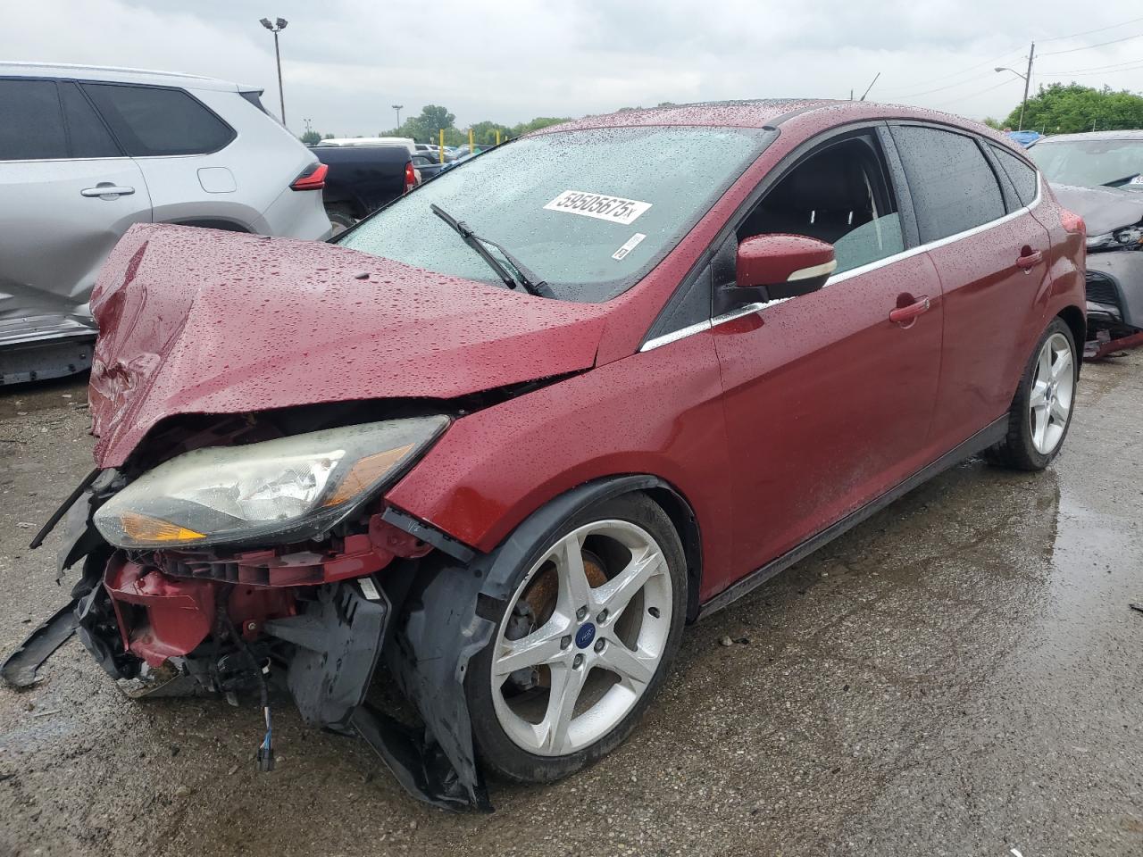 2013 Ford Focus Titanium იყიდება Indianapolis-ში, IN - Front End